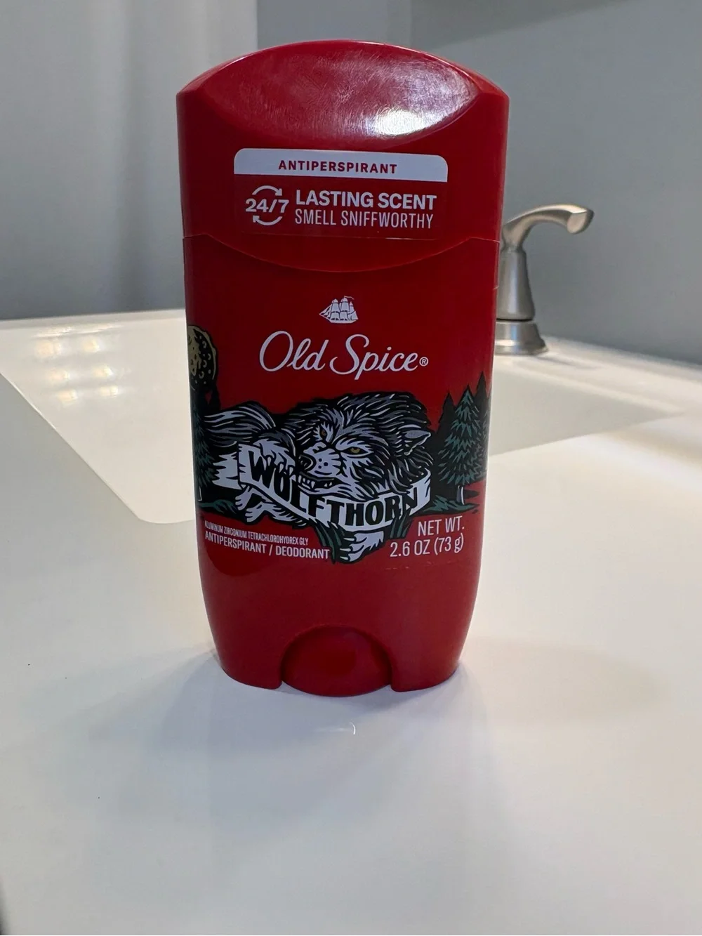 OLD SPICE | WolfThorn 2.6oz | 24 Hour | Men’s Solid Antiperspirant Deodorant